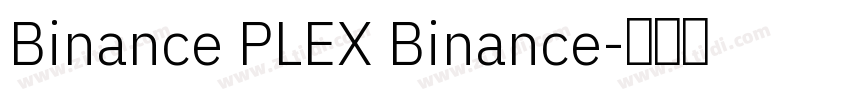 Binance PLEX Binance字体转换